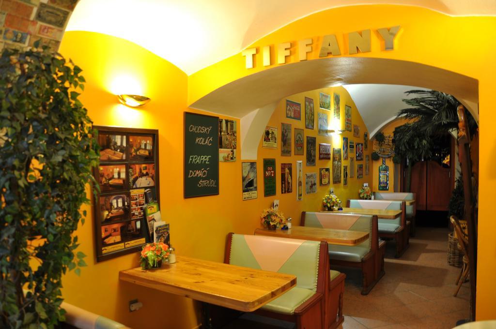 Centrum Tiffany Pension Domažlice Exterior foto