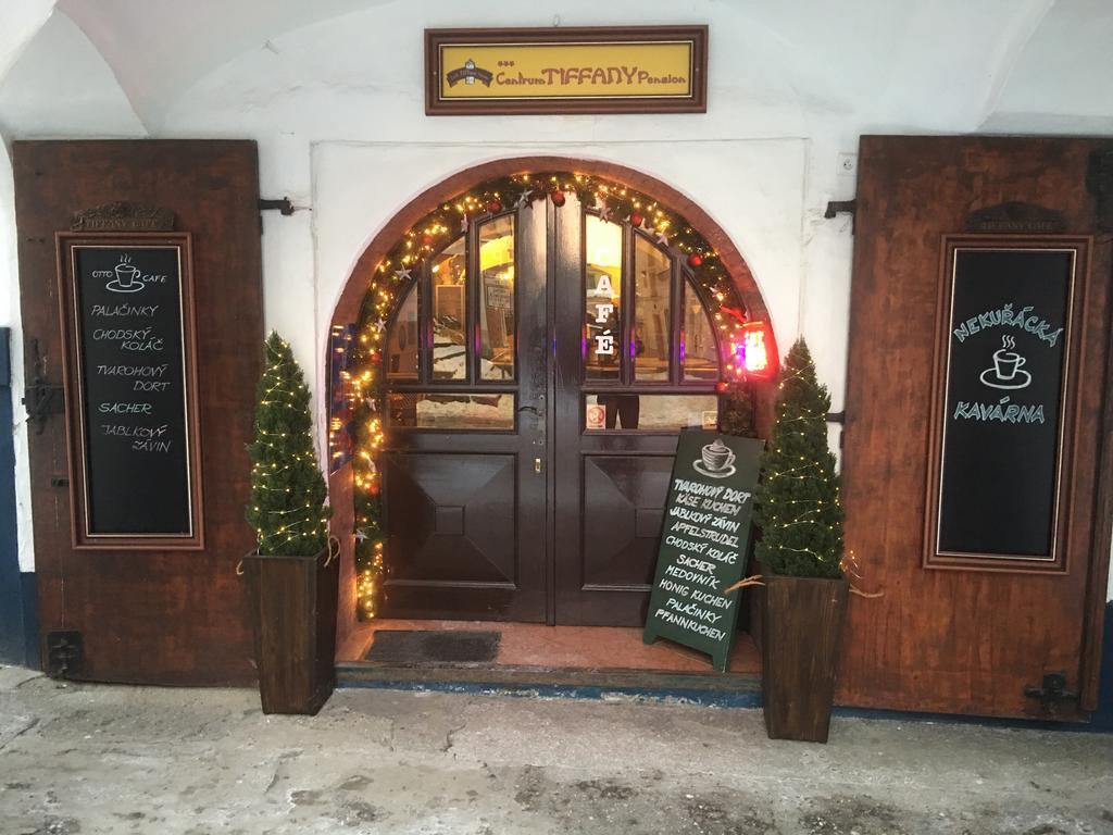 Centrum Tiffany Pension Domažlice Exterior foto
