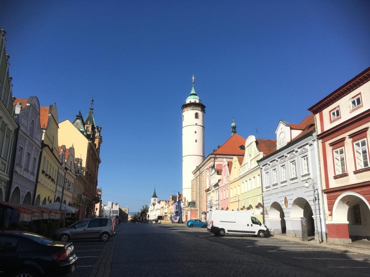 Centrum Tiffany Pension Domažlice Exterior foto